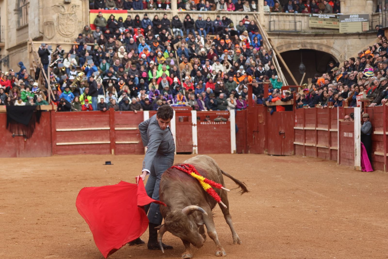 Novillada sin picadores del bolsín taurino y rejones en Ciudad Rodrigo