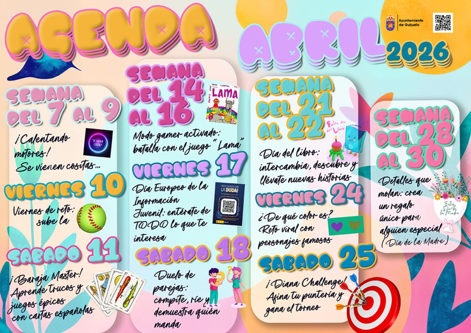 Agenda Abril Joven en Guijuelo