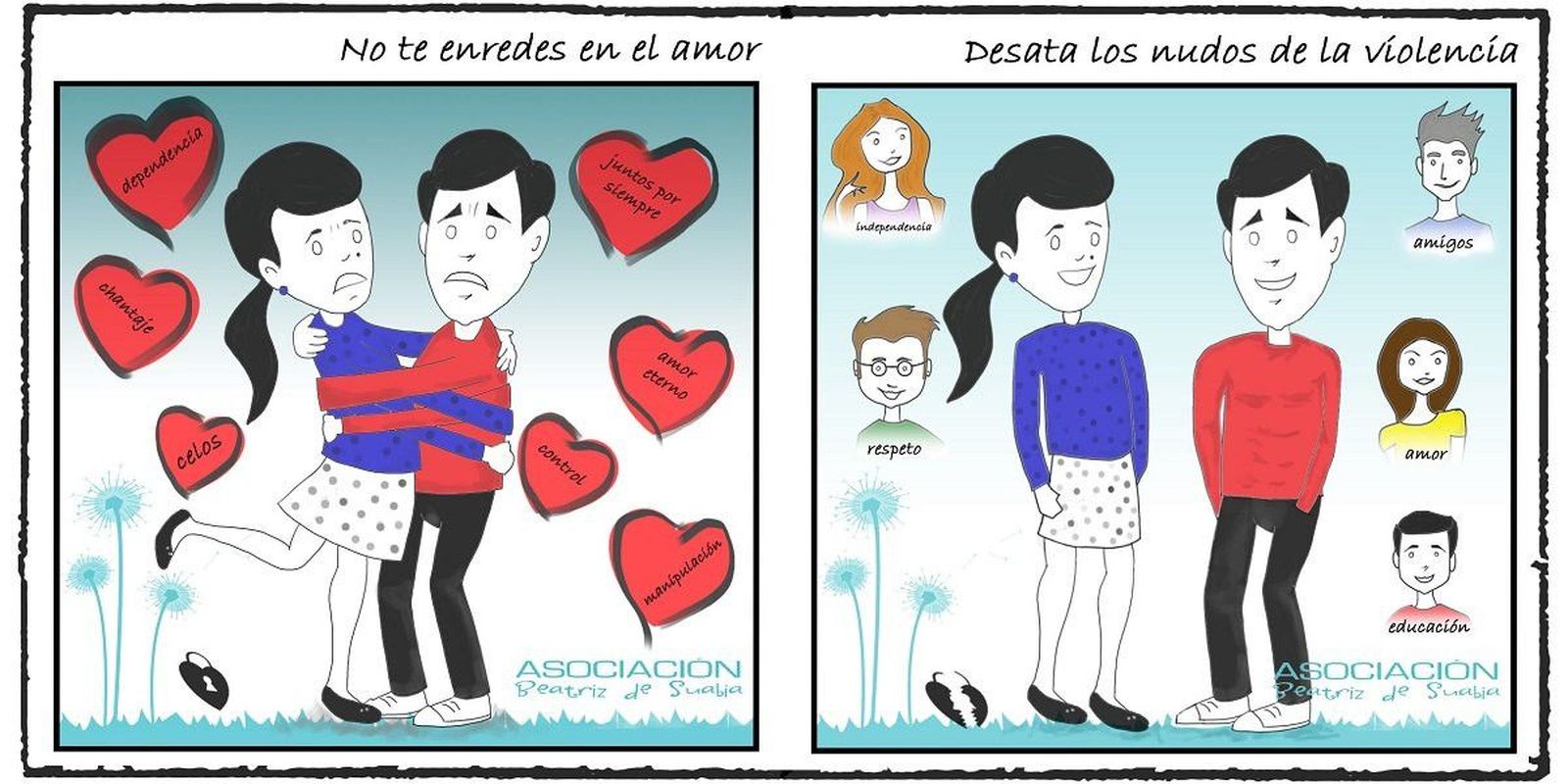 Beatriz de Suabia lanza una campaña de sensibilización en las parejas dirigida a adolescentes