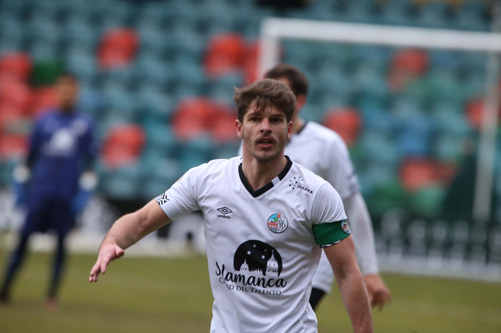 Amaro, capitán del Salamanca CF UDS.