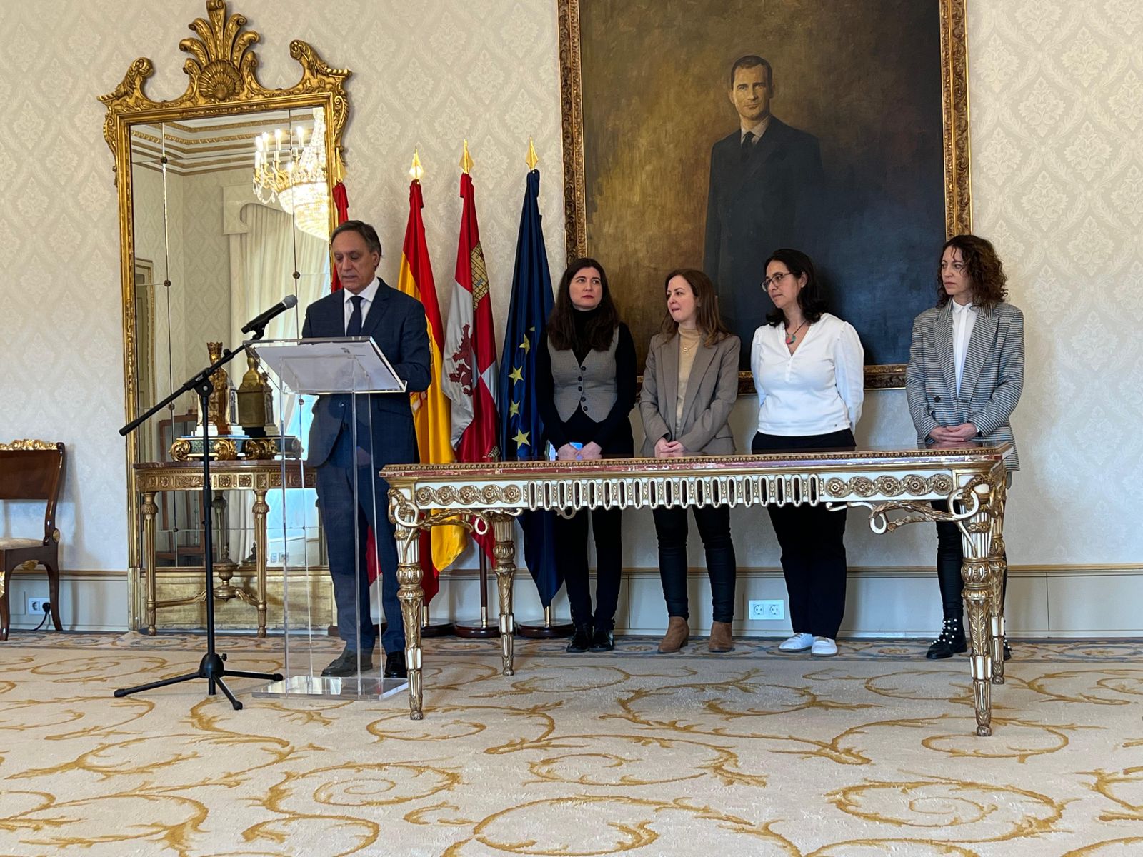 Recepción a la Asociación de Mujeres Investigadoras y Tecnólogas (AMIT) de Castilla y León