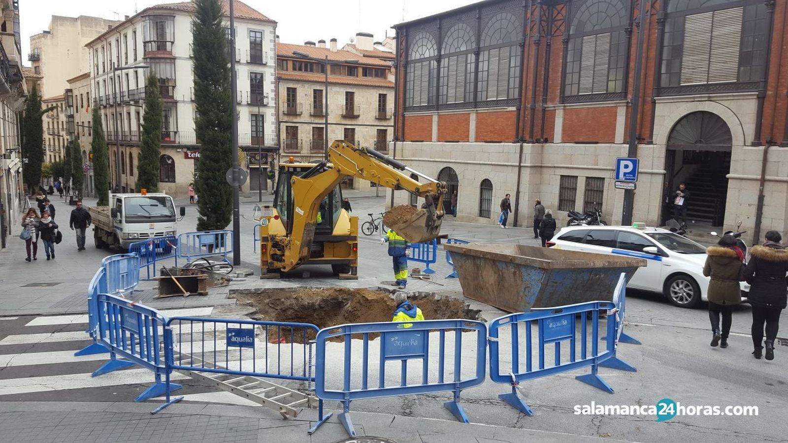 Cortes de Tráfico   obras Plaza del Mercado (2)