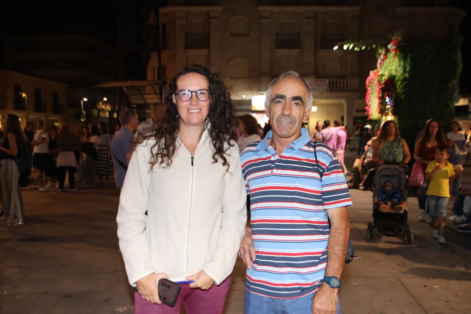 Panorama en la plaza Mayor de Guijuelo