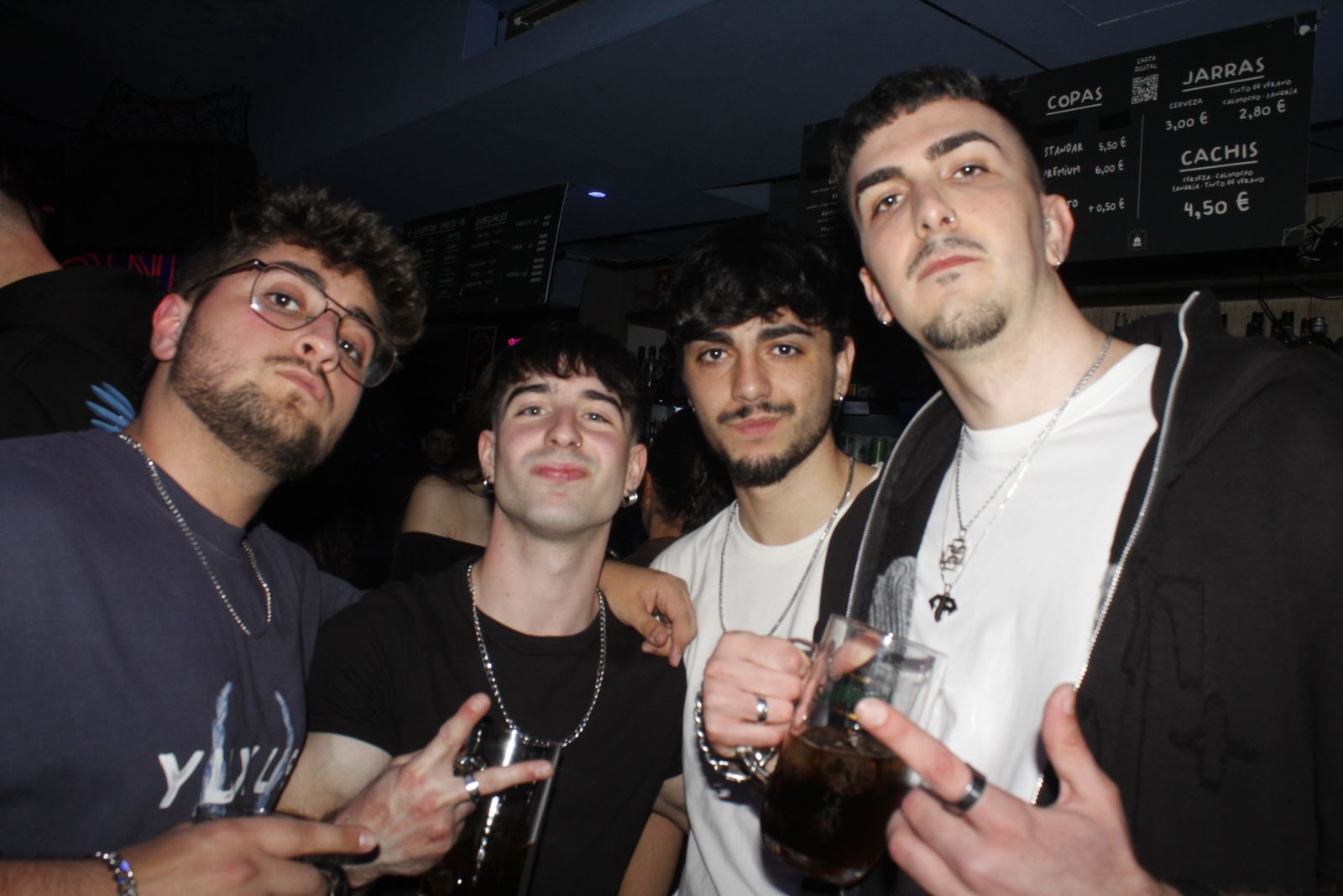 Salamanca de noche, sabado 28 de marzo