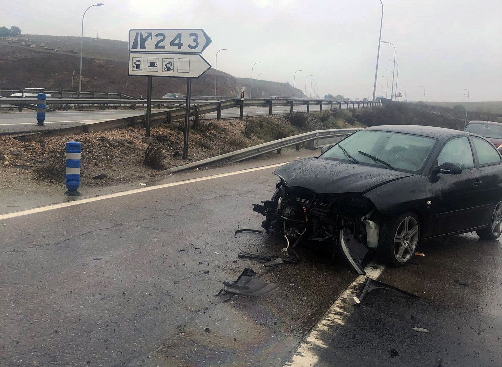 Coche Maru00edn accidente 2