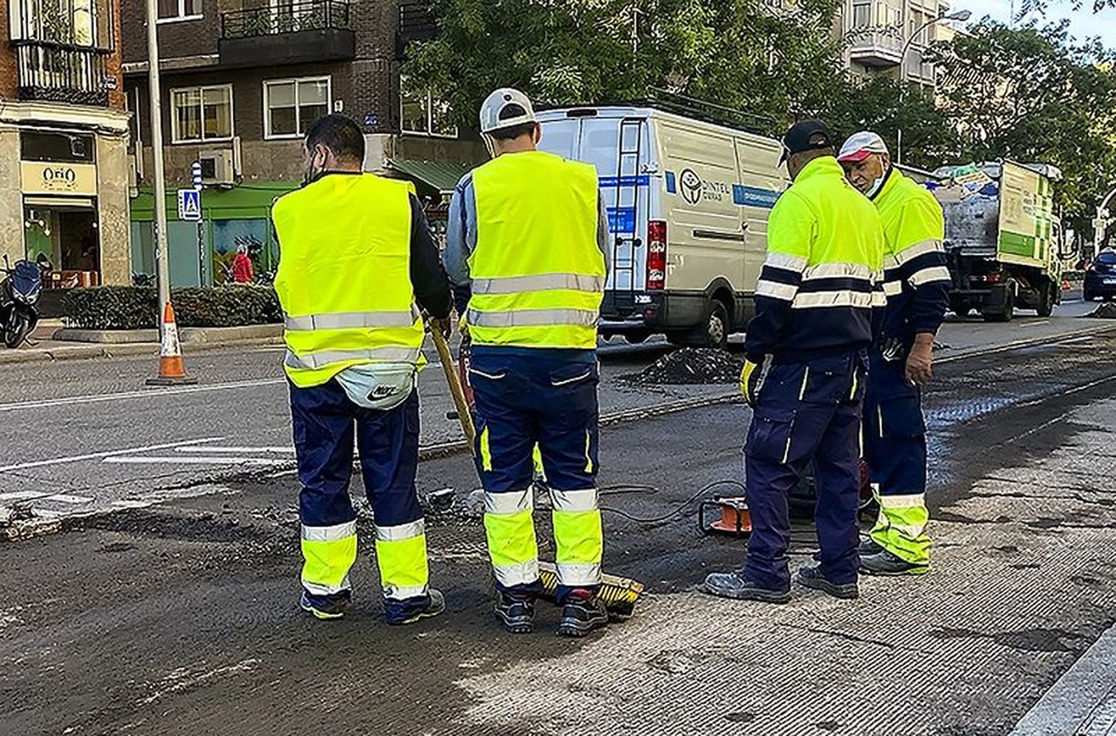 Trabajadores. archivo