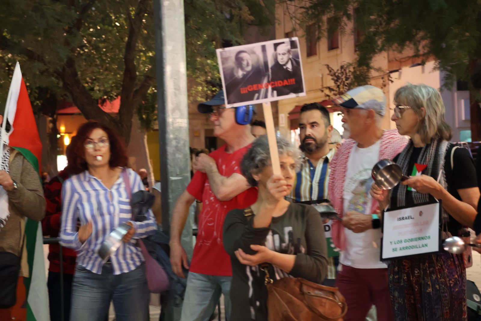 Cacerolada por Palestina