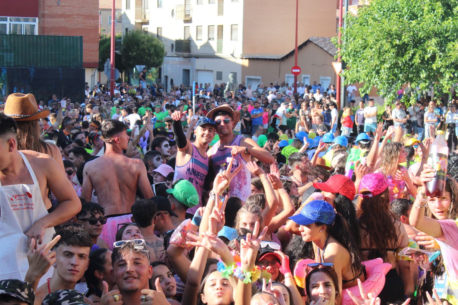 Chupinazo fiestas de Santa Marta del Tormes