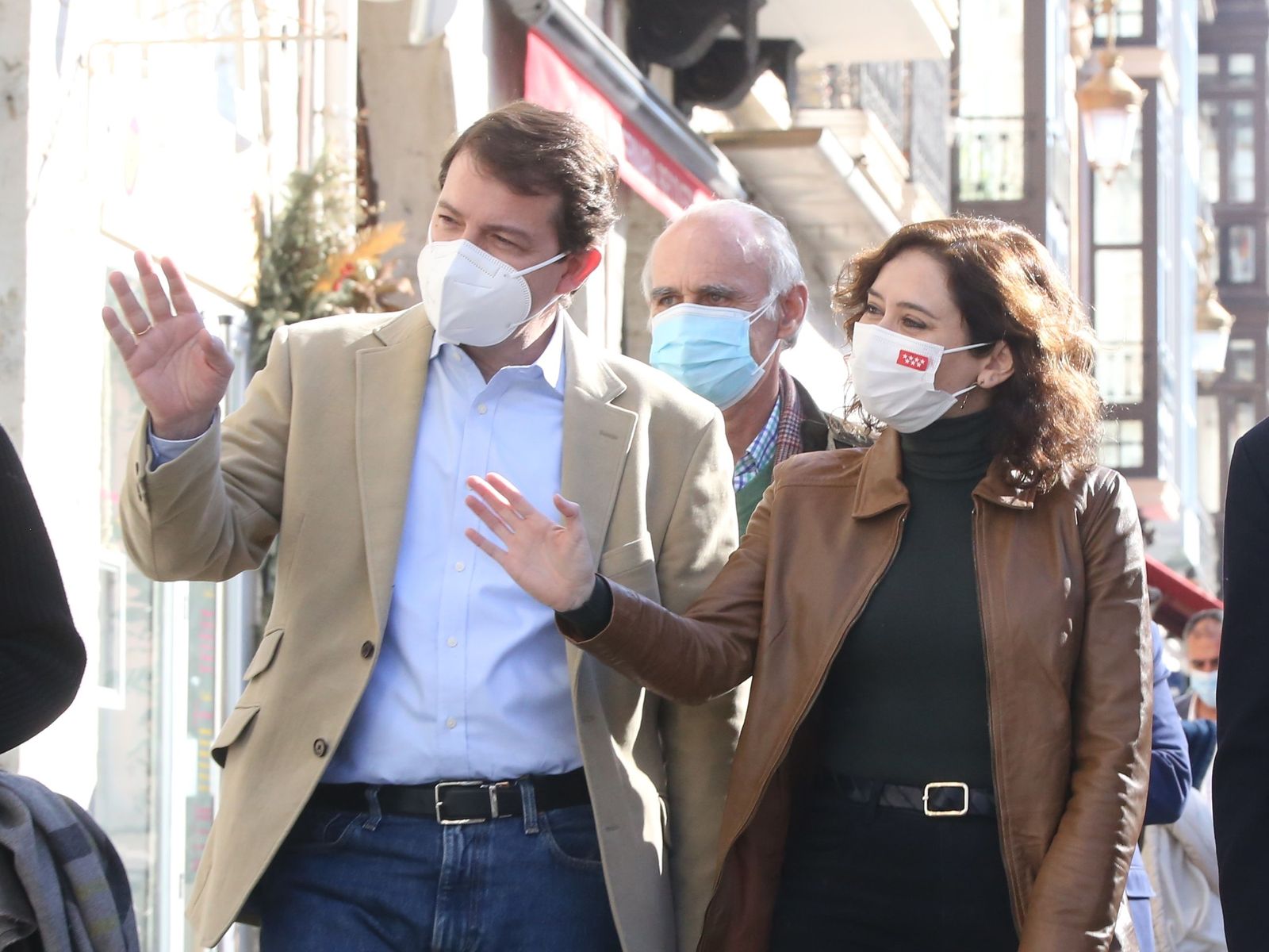 Alfonso Fernández Mañueco e Isabel Díaz Ayuso | Agencia ICAL