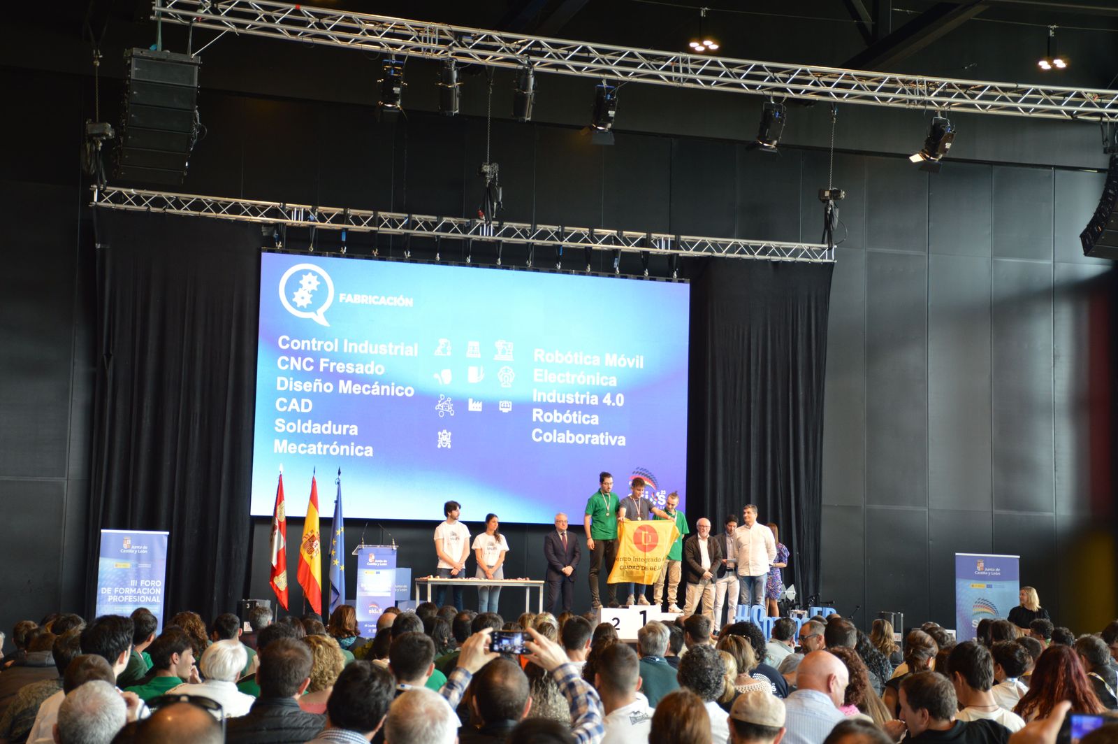 Medallas de oro para los salmantinos en los campeonatos autonómicos de la formación profesional en una foto de archivo de los CyLSKILLS 2023