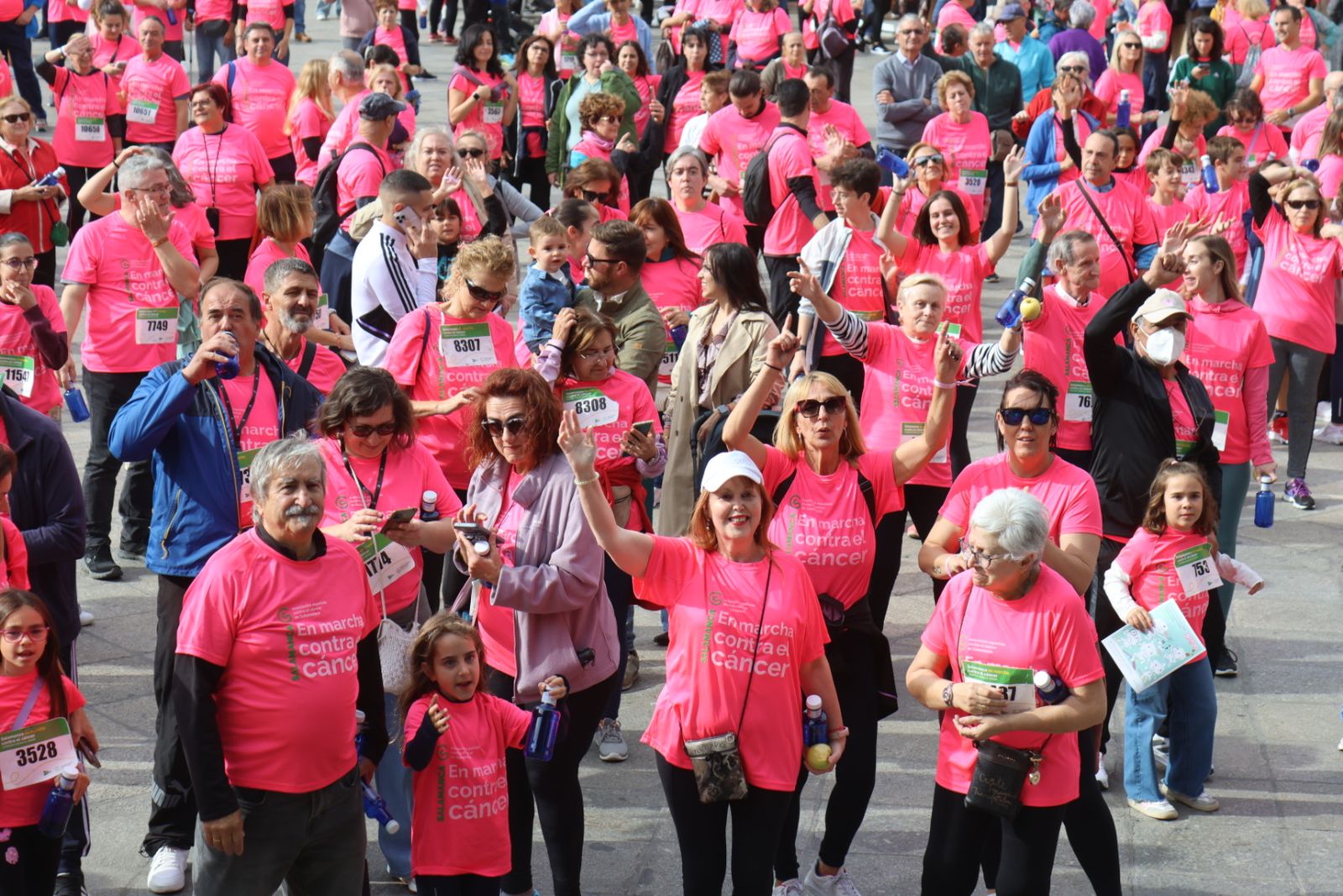 La marcha contra el cáncer vuelve a Salamanca un año más