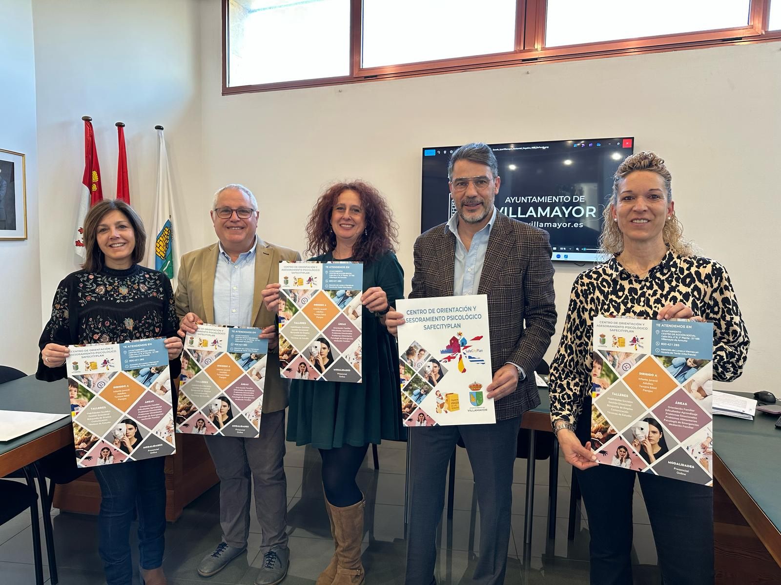 Villamayor inaugura un Centro de Orientación y Asesoramiento Psicológico. Foto: Ayto Villamayor