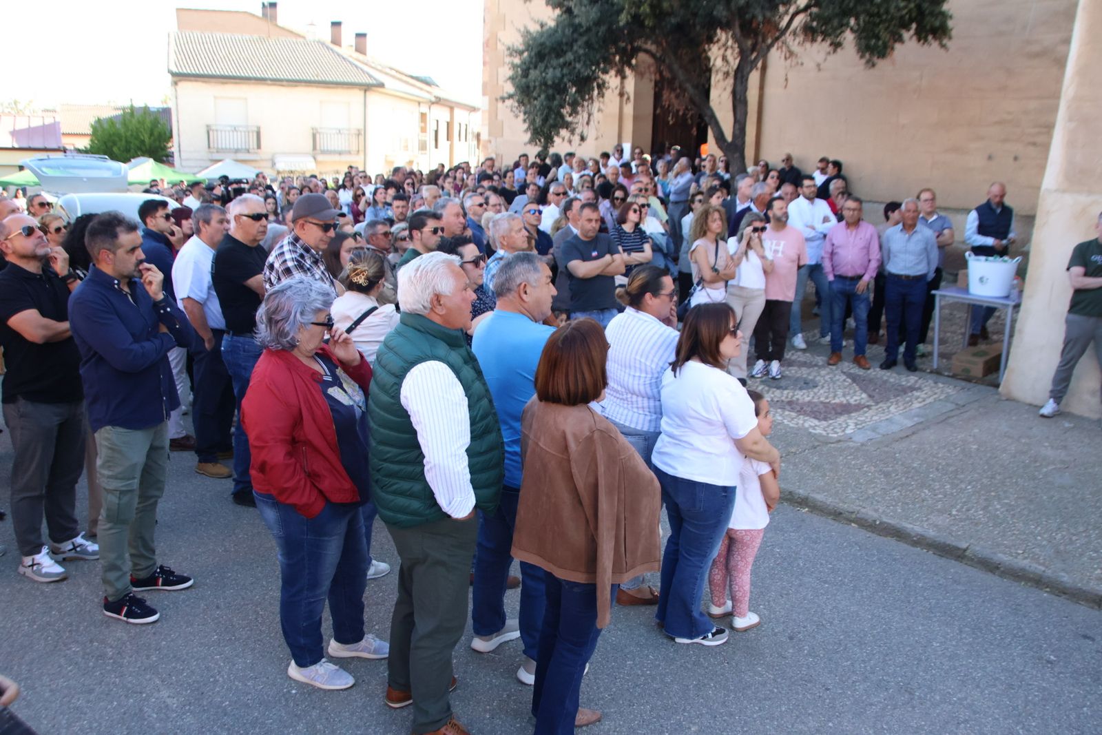 Entierro de María Caamaño en Encinas de Abajo