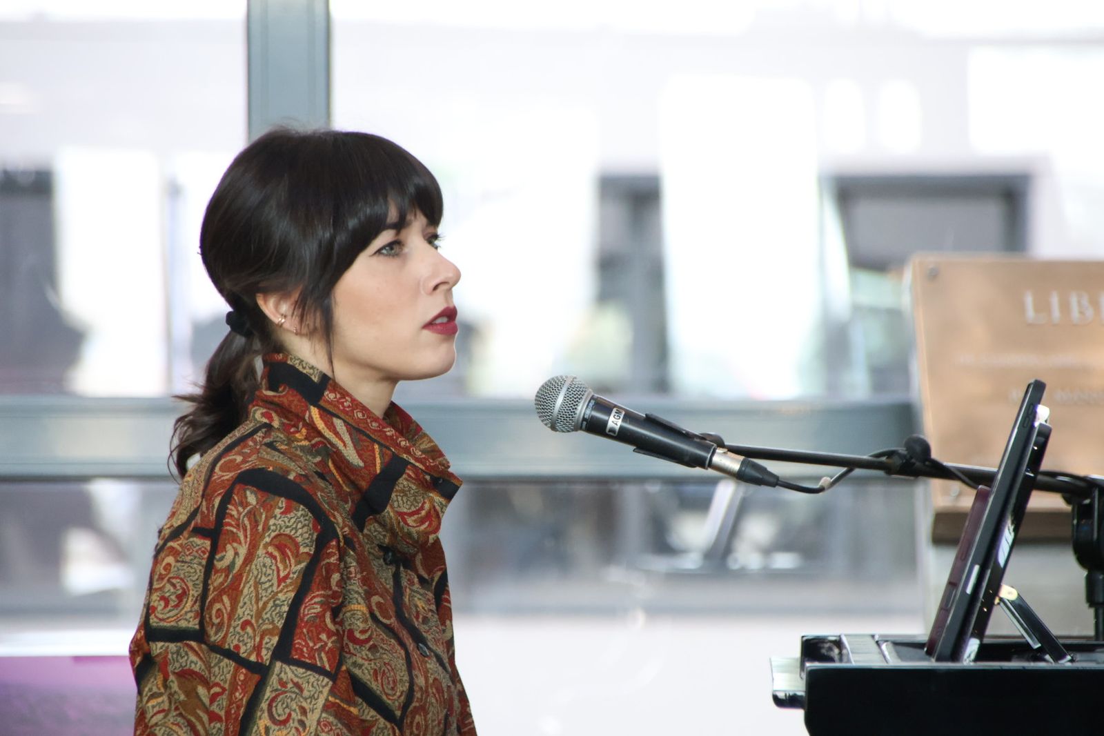 Concierto en el hall principal del Hospital de Salamanca, enmarcado dentro de los actos del 50 Aniversario del Hospital Clínico Universitario de Salamanca