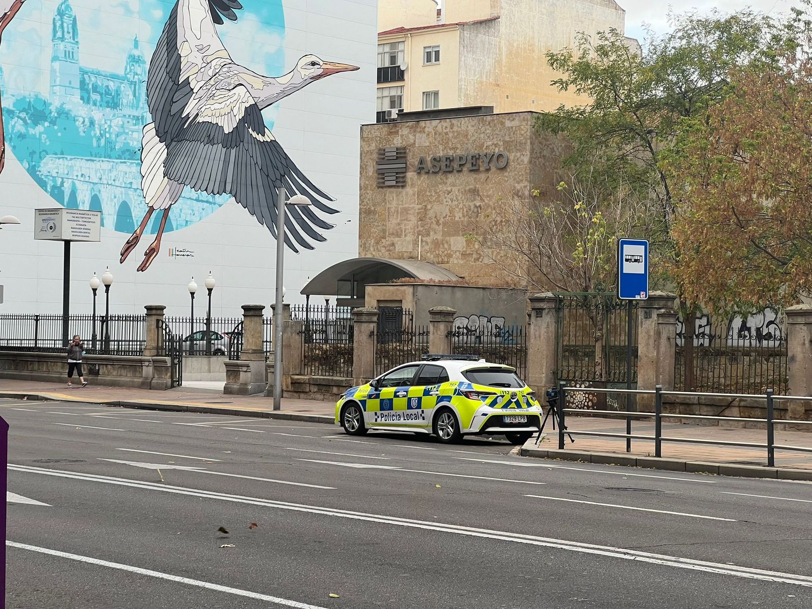 Foto de archivo radar Policía Local