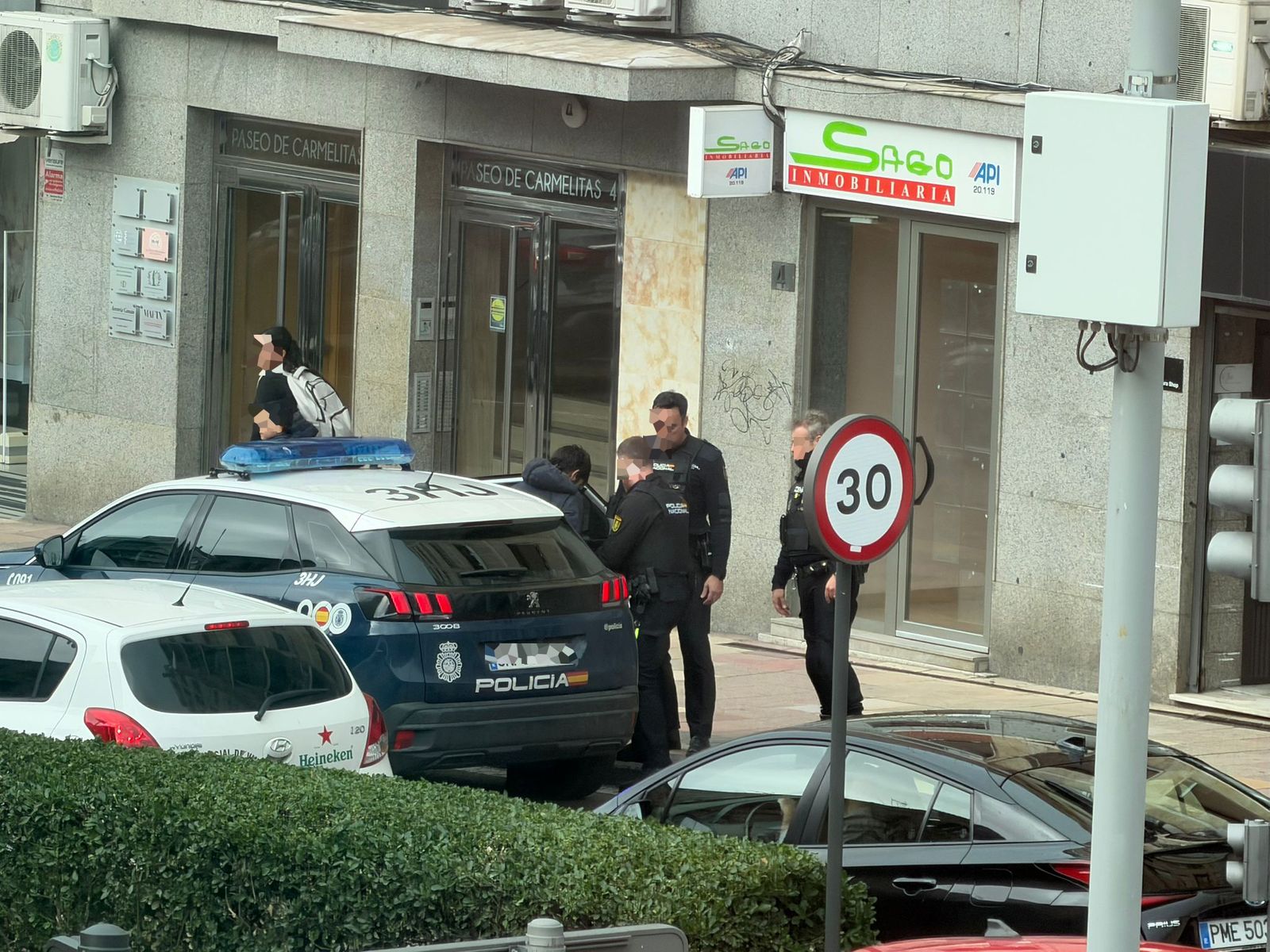 Vuelven a detener al varón que robóun camión de una frutería de Salamanca