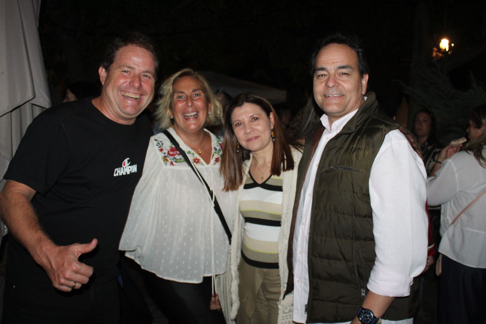 Ambiente en la Feria de Día en la tarde de este