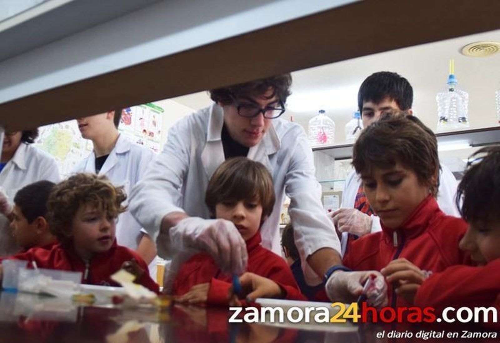 El Corazón de María se convierte en una gran clase de Ciencias
