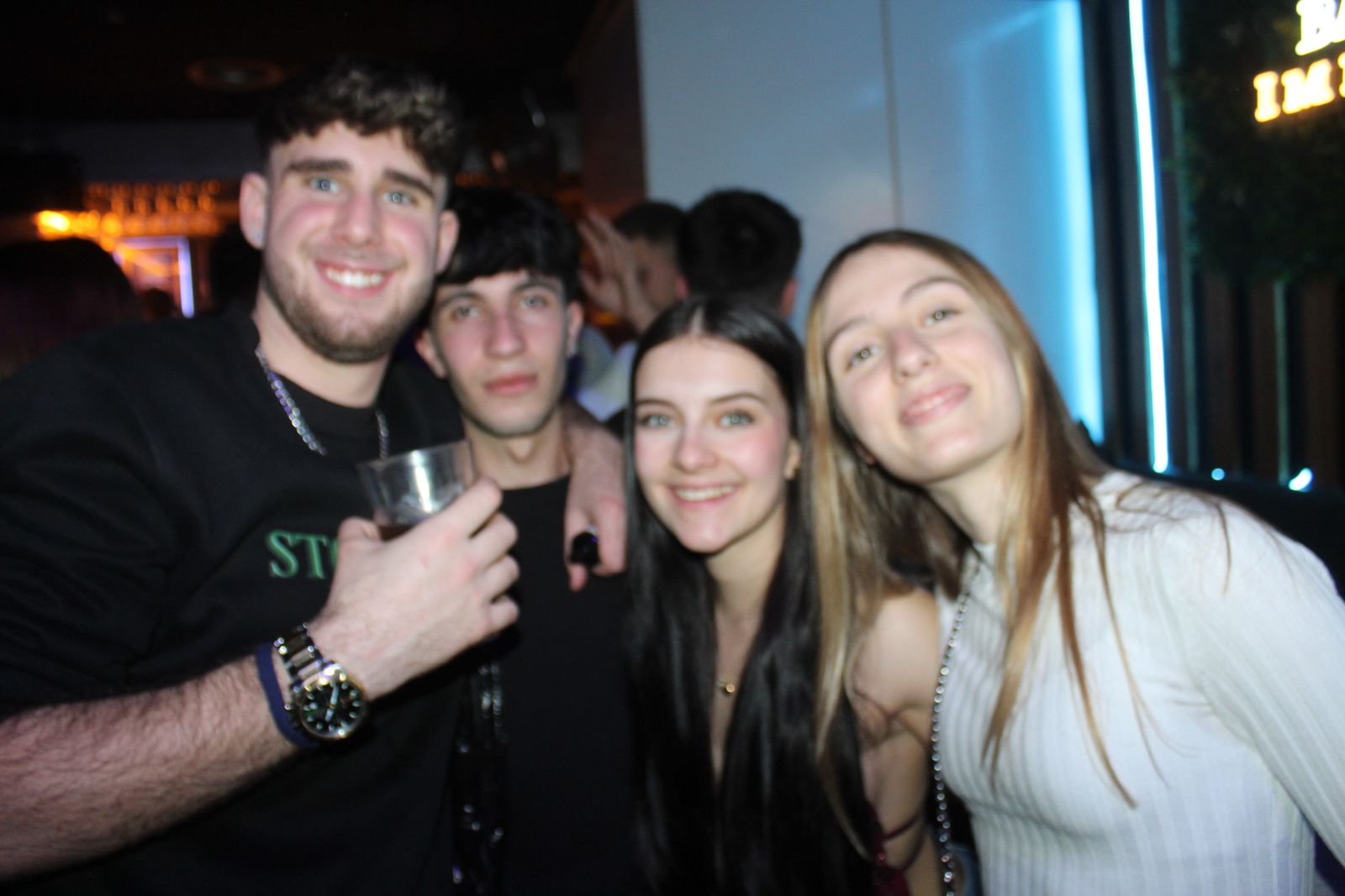 Salamanca de noche, sábado 31 de enero