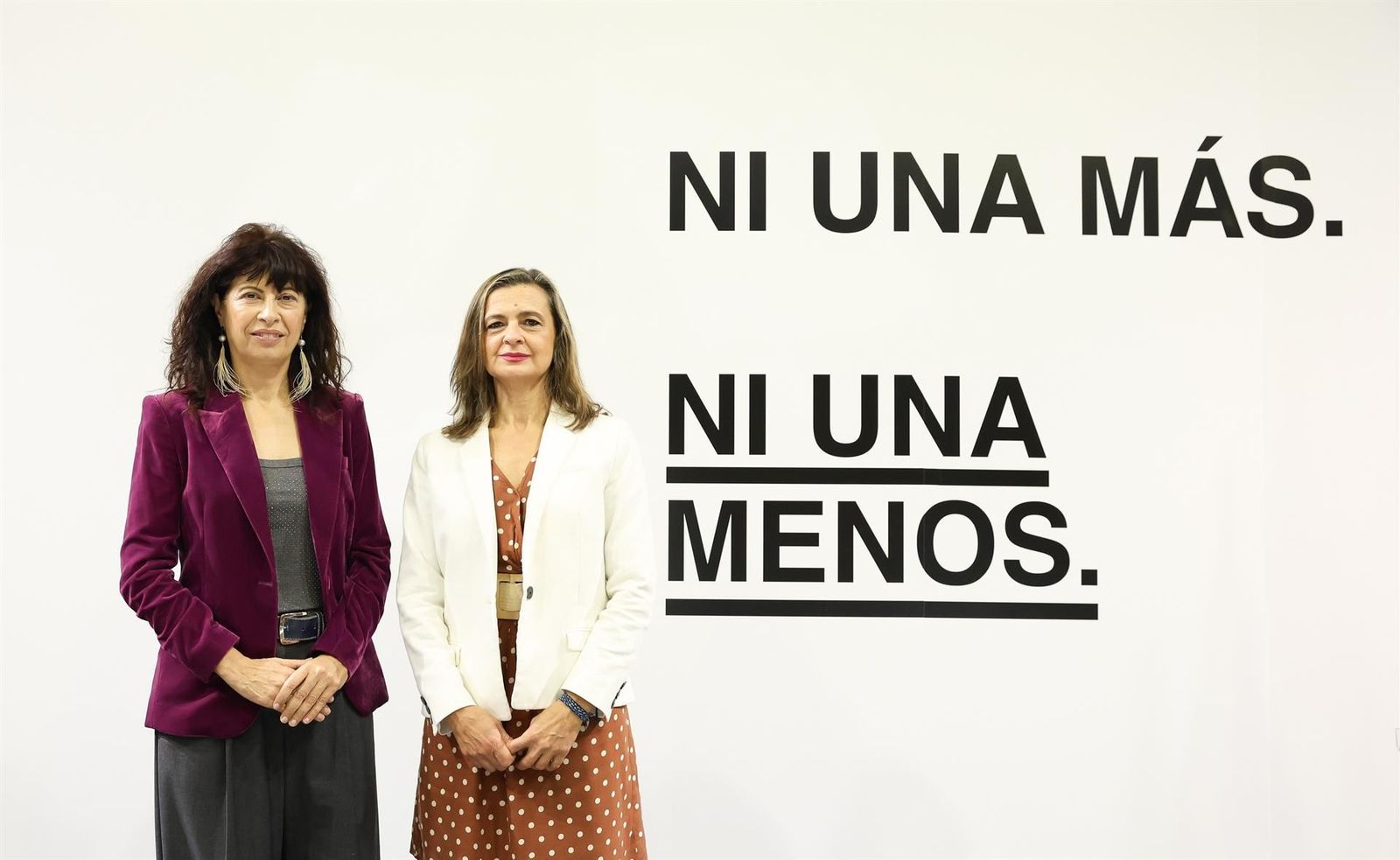 La ministra de igualdad, Ana Redondo, y la delegada del Gobierno contra la Violencia de Género, Carmen Martínez Perza   Marta Fernández   Europa Press   Archivo