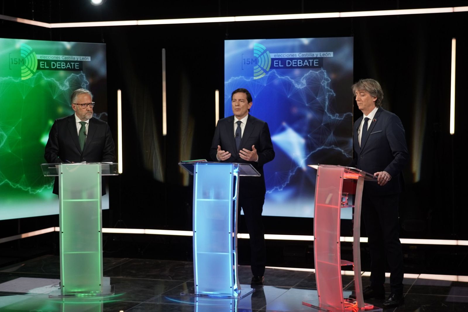 Debate candidatos a la presidencia de la Junta