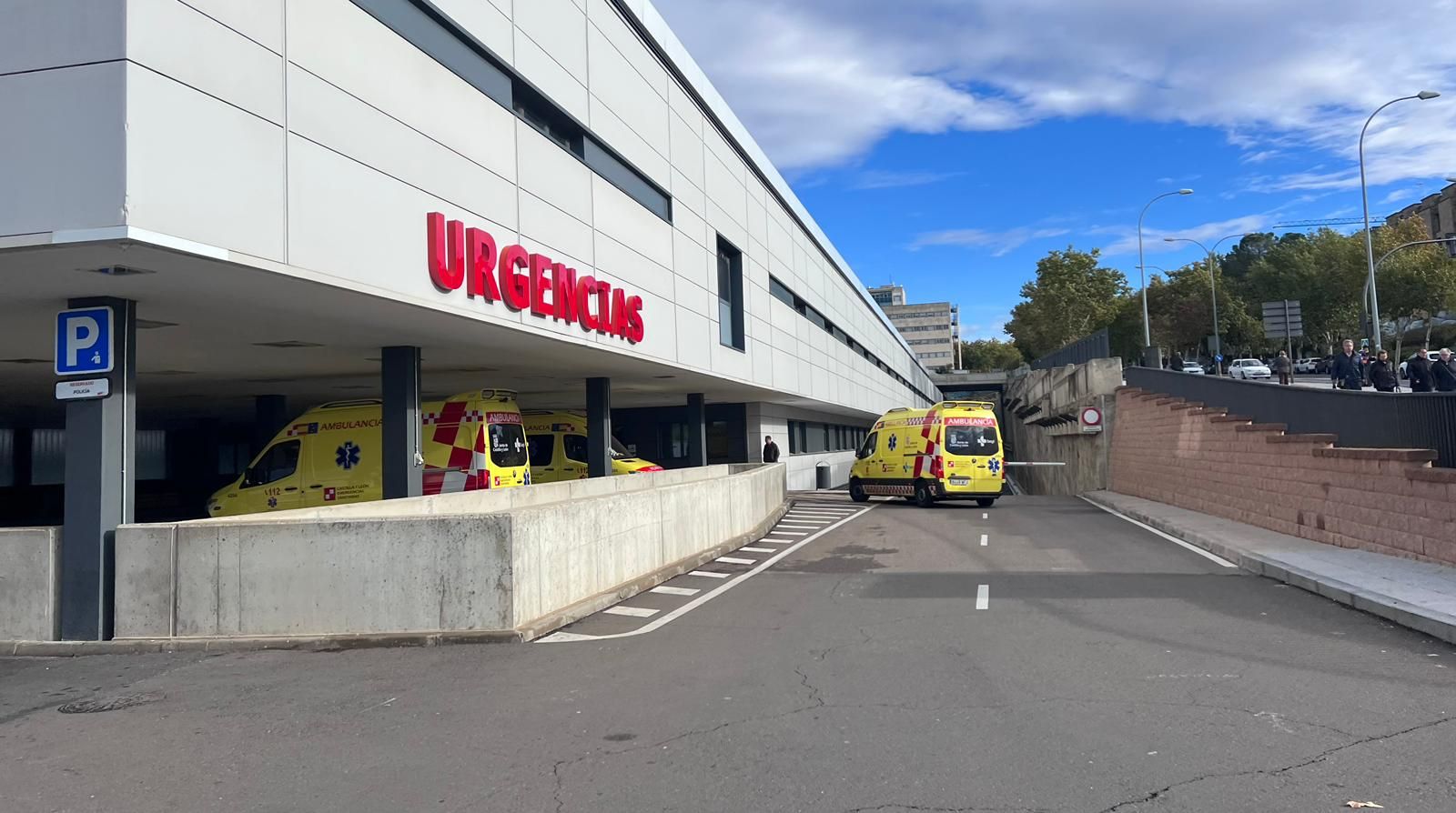 Imágenes de archivo del Hospital de Salamanca