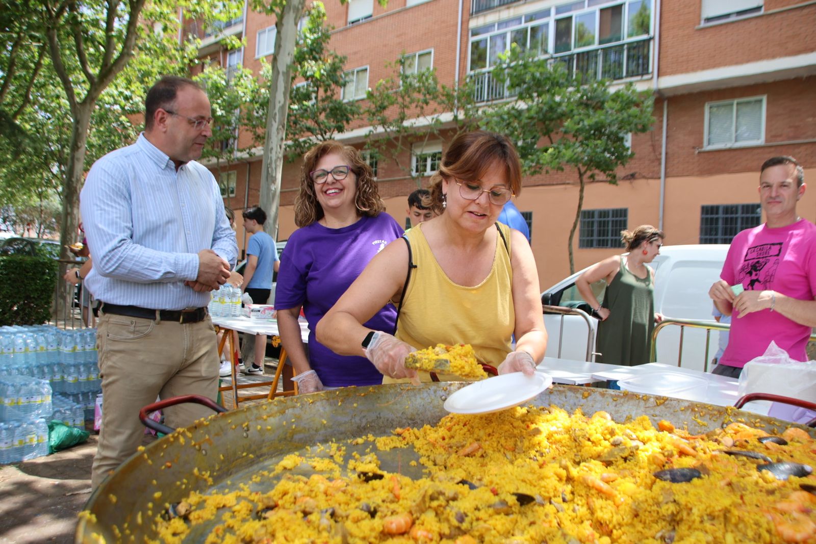 Actos festivos de la asociación de vecinos de los barrios Pizarrales y El Carmen