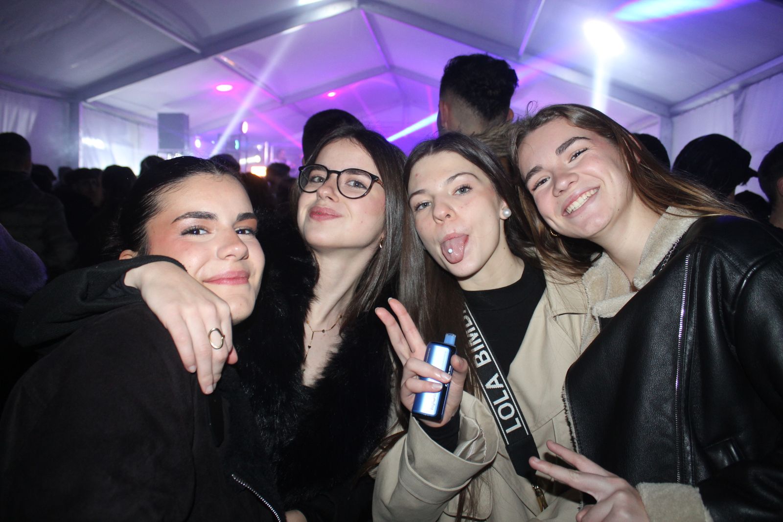 Salamanca de noche, sábado 7 de febrero