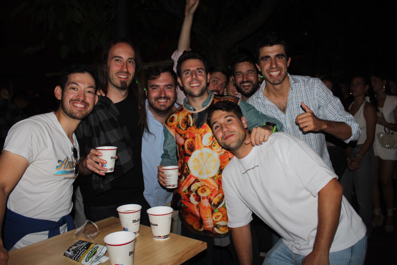 Ambiente en la Feria de Día en la tarde de este sábado