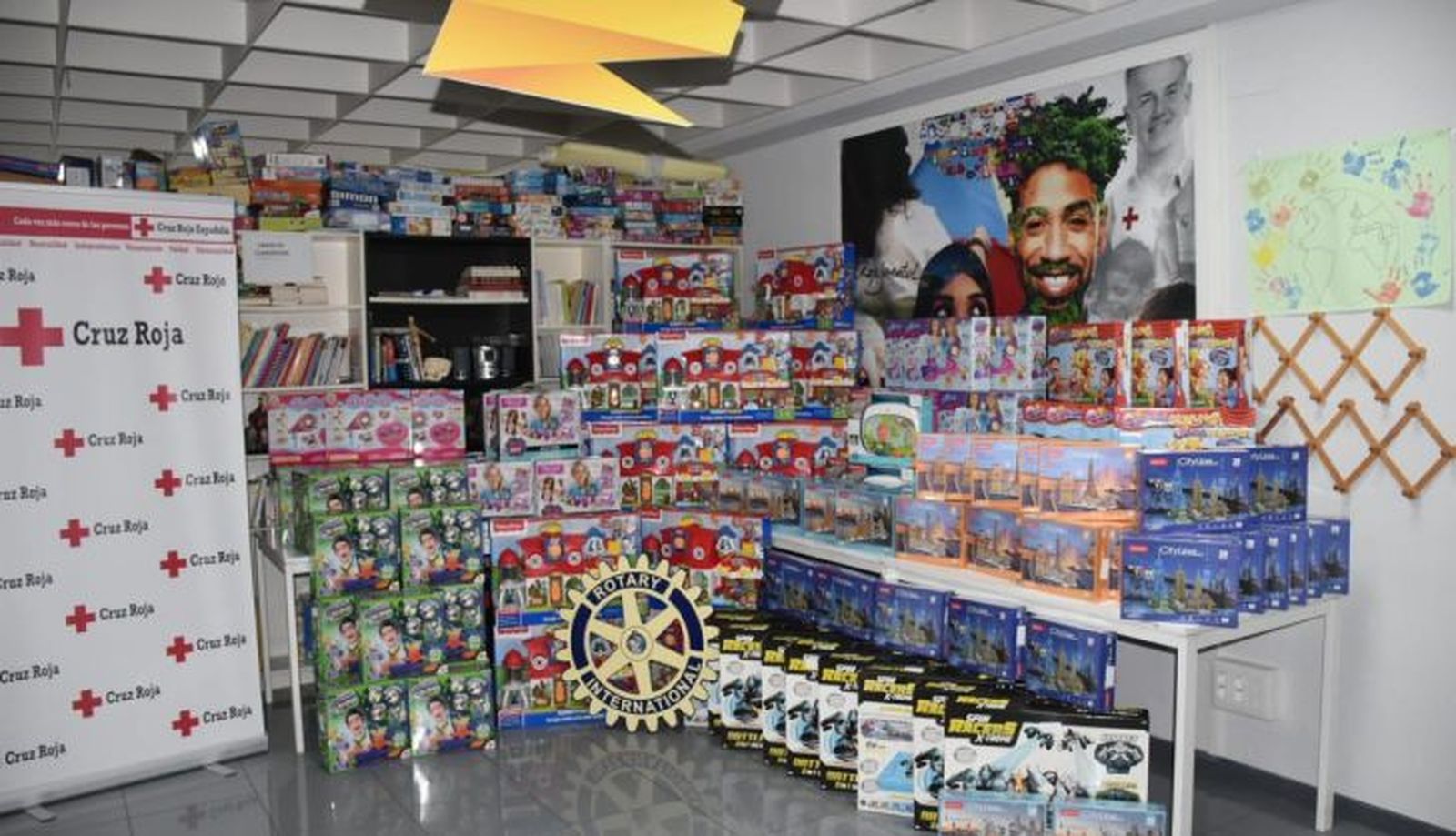 Entrega de juguetes del Rotary Club de Béjar 