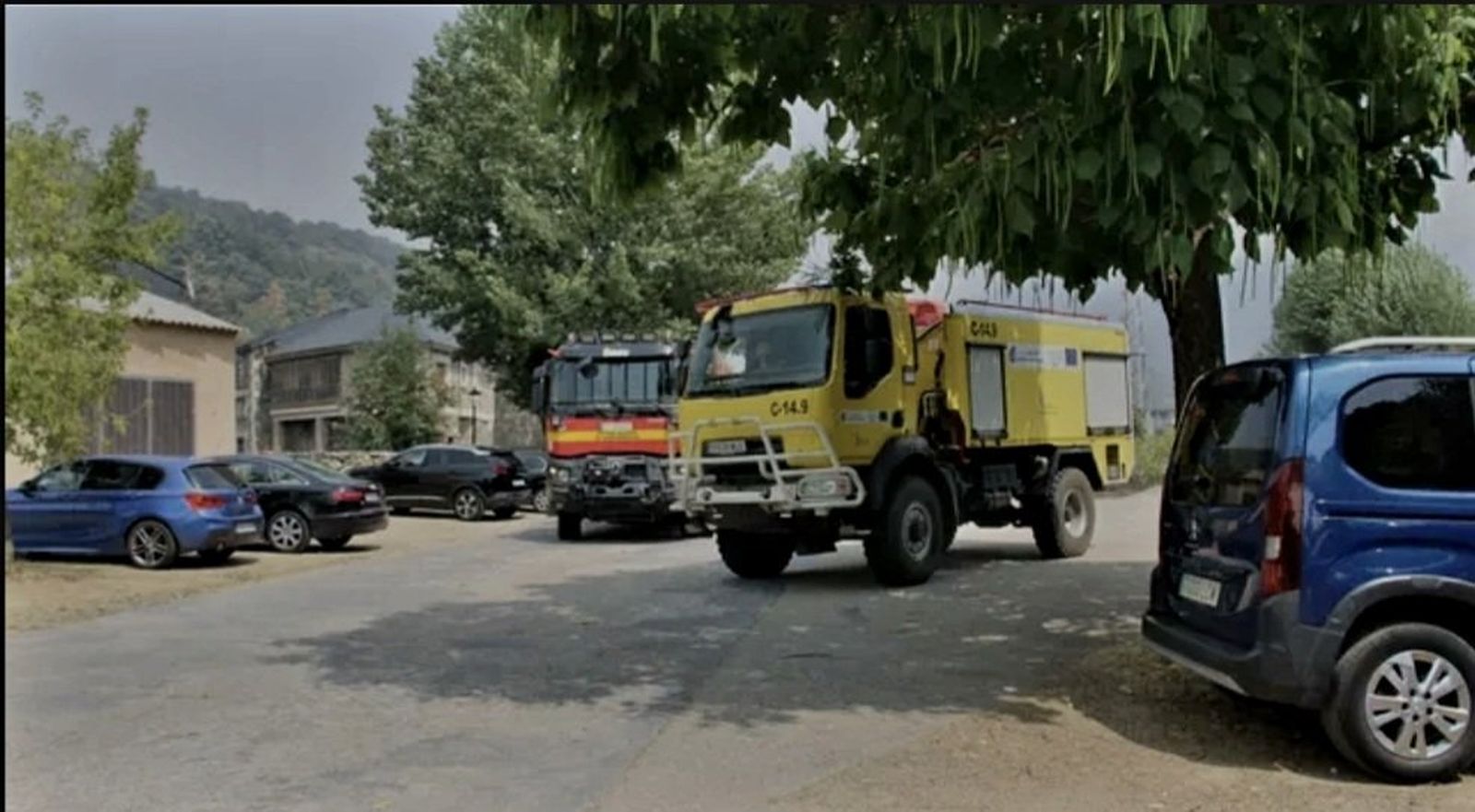 Medios desplegados en el Incendio de Porto de Sanabria