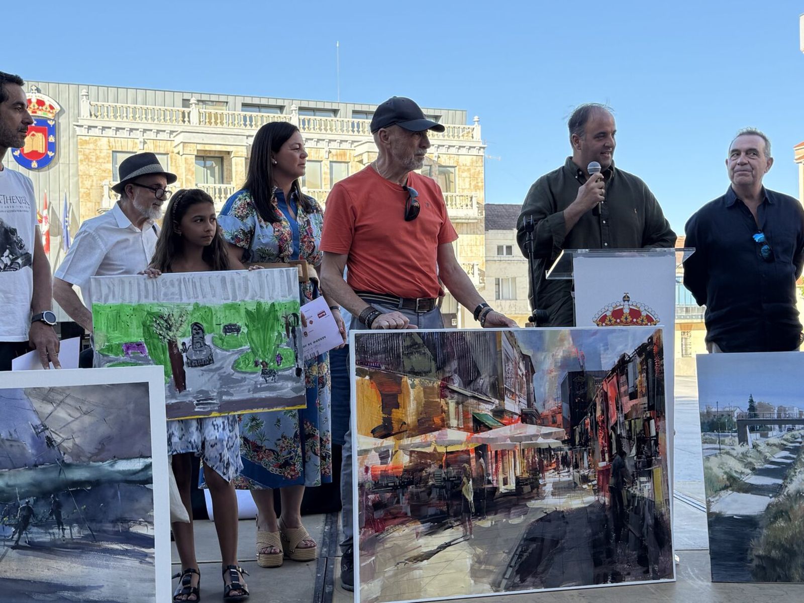 Blai Tomás Ibáñez gana el XVII Certamen de Pintura al Aire Libre ‘Villa de Guijuelo’