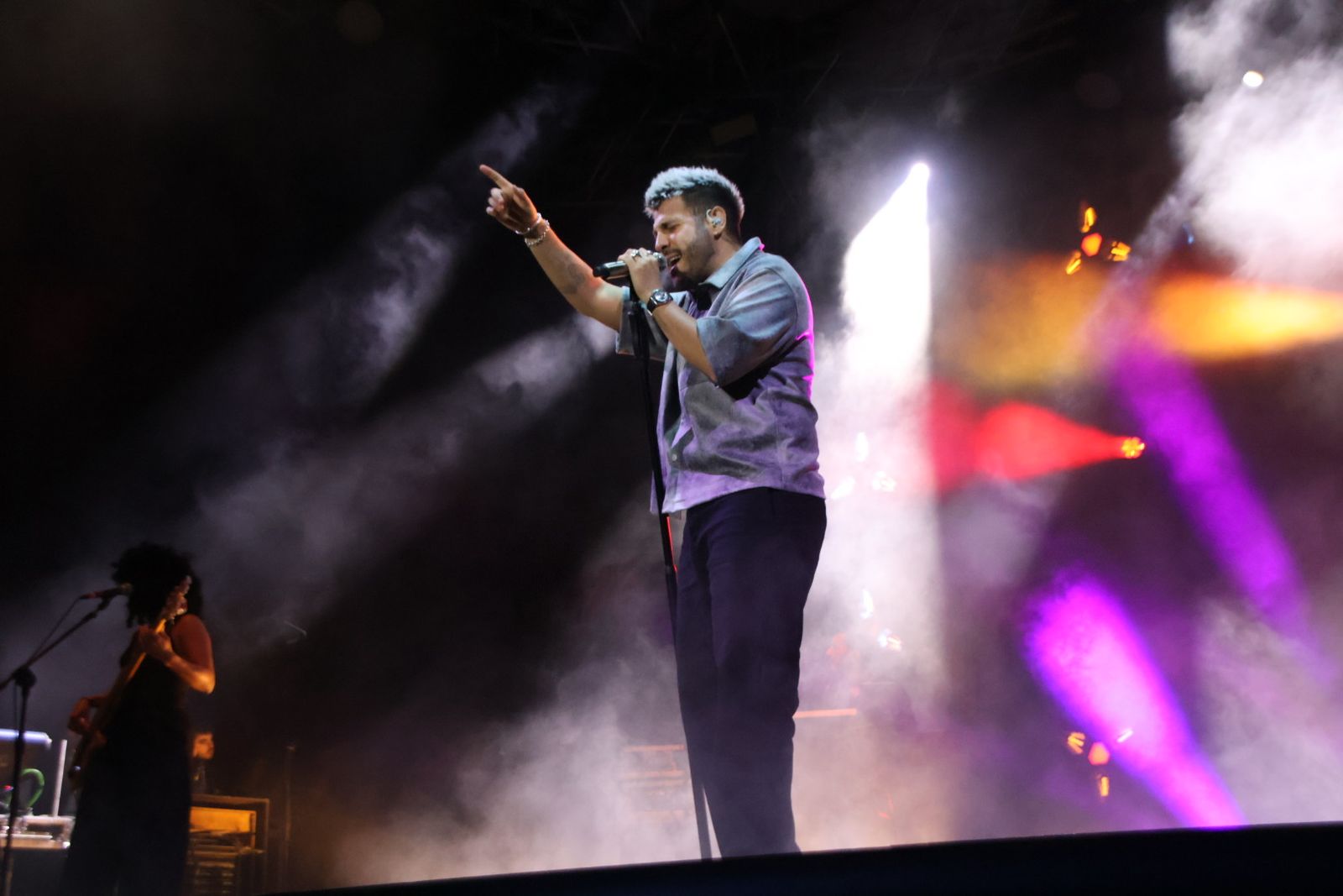 Concierto de Antonio José en la Plaza Mayor