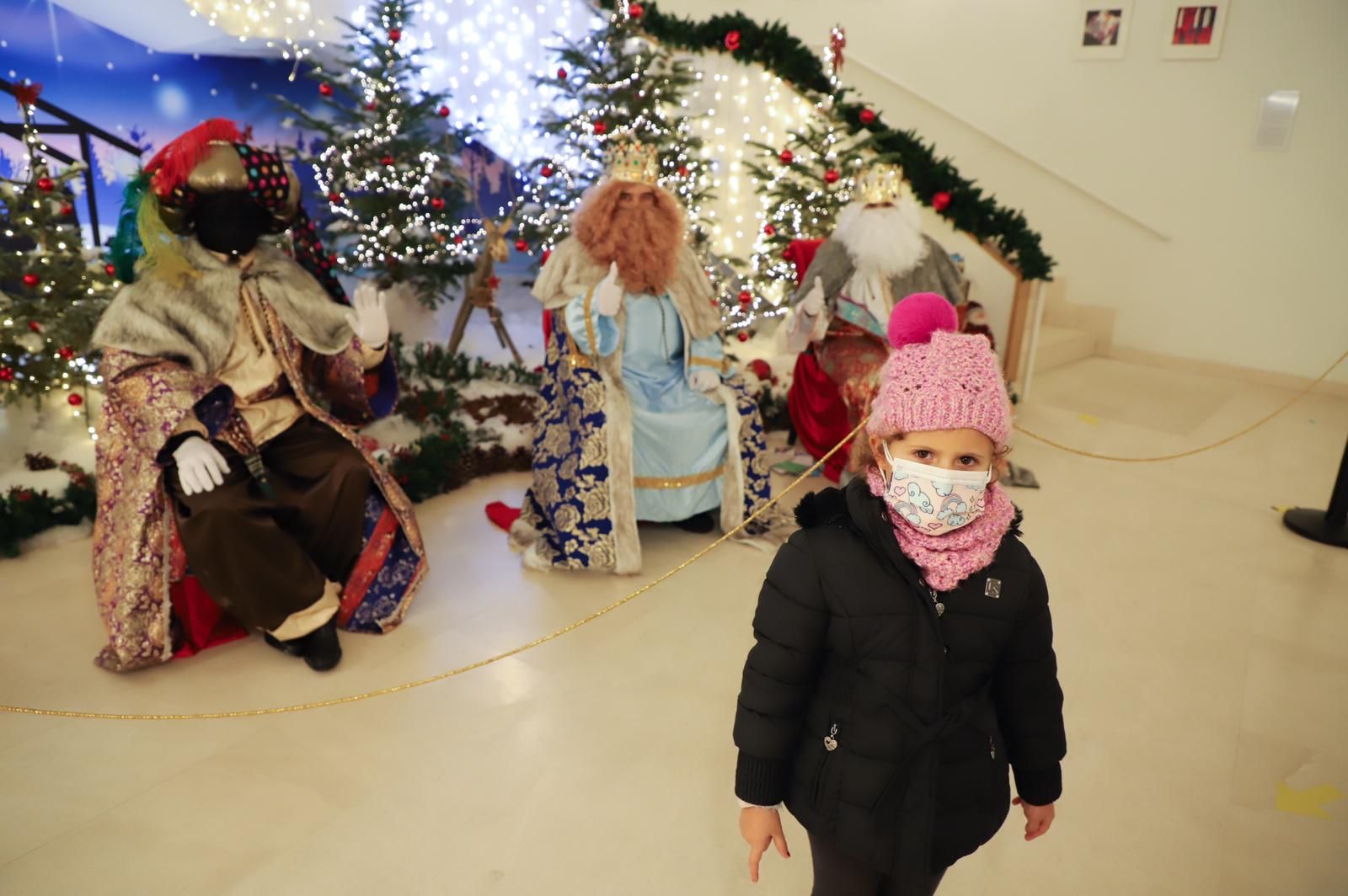 Recepción de los Reyes Magos en el Ayuntamiento de Santa Marta