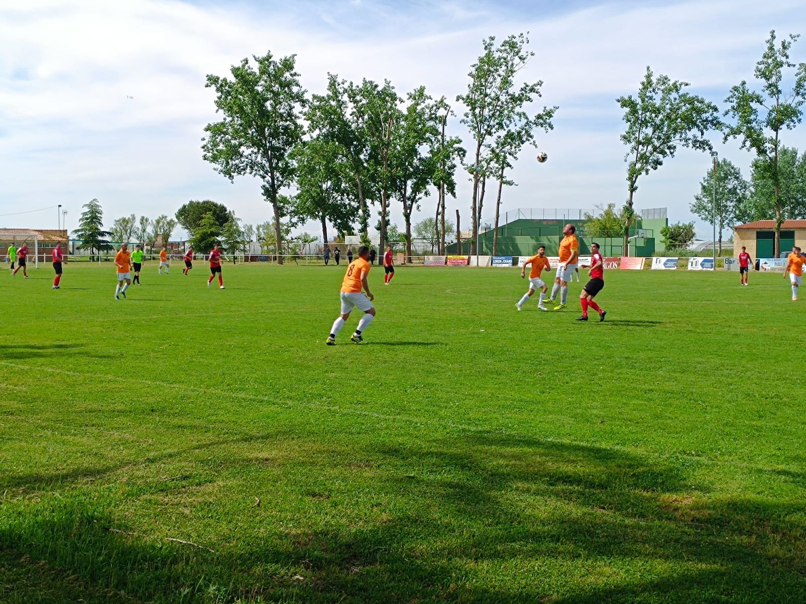 Un instante del duelo entre Villalpando y Santa Croya