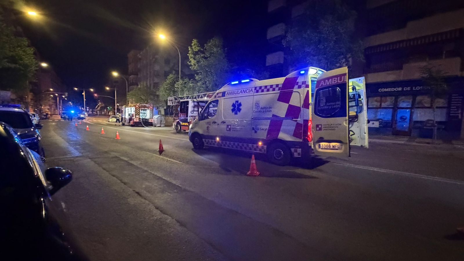 Incendio Paseo de la Estación