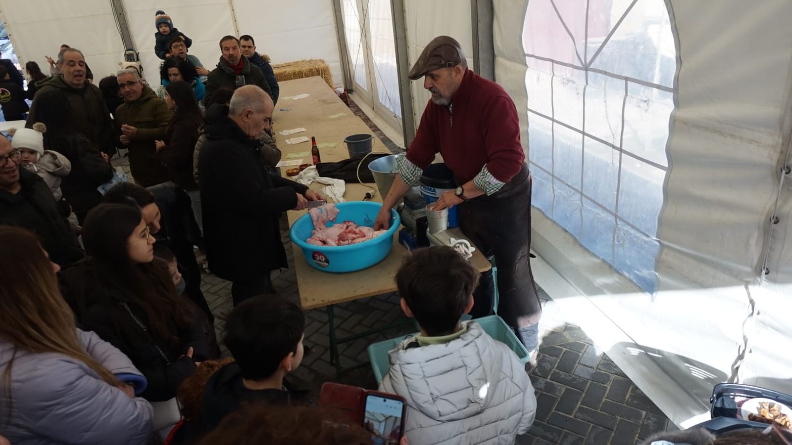 Castellanos de Moriscos celebra su matanza tradicional