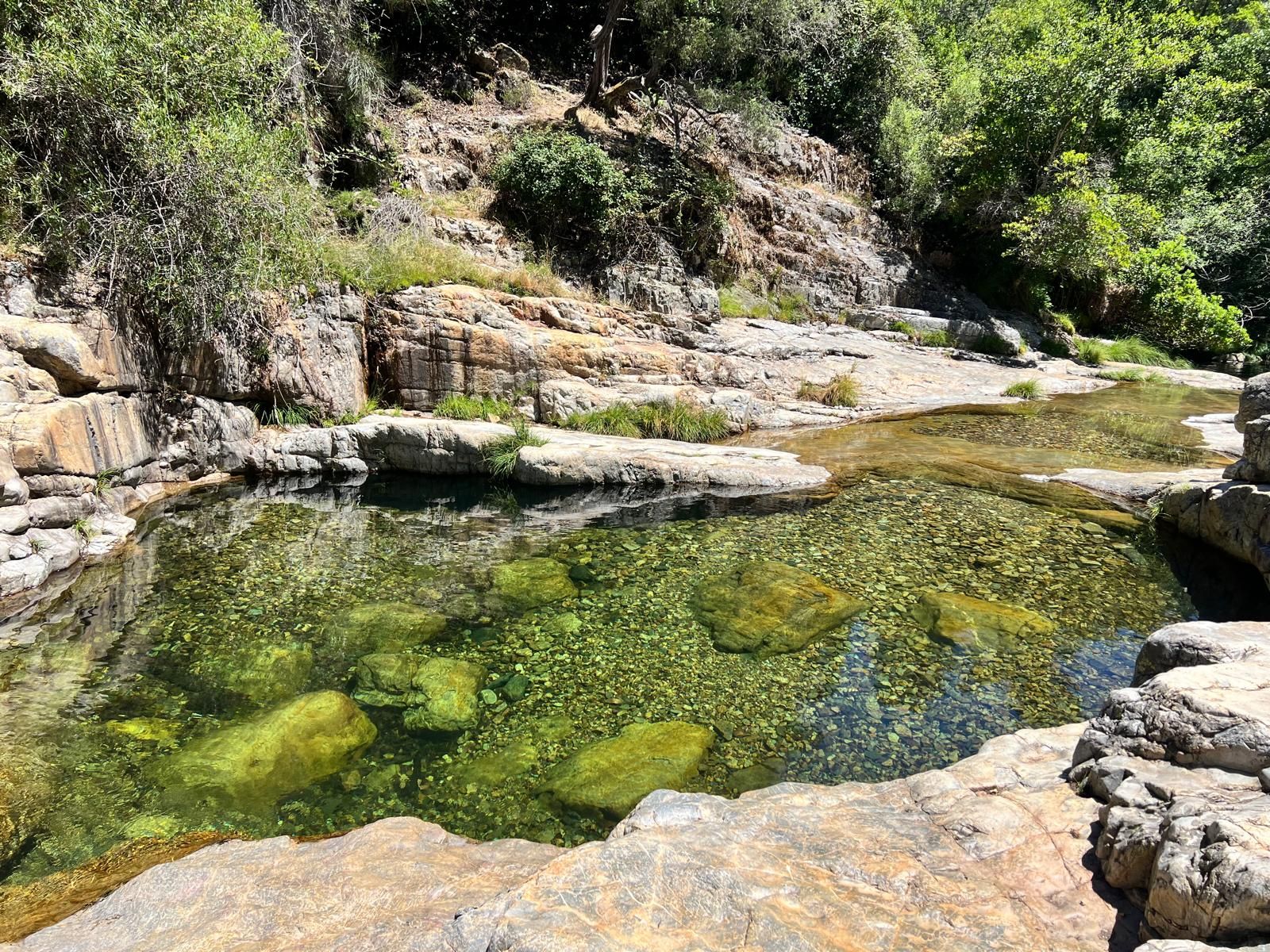 Pozas en el parque de Las Batuecas