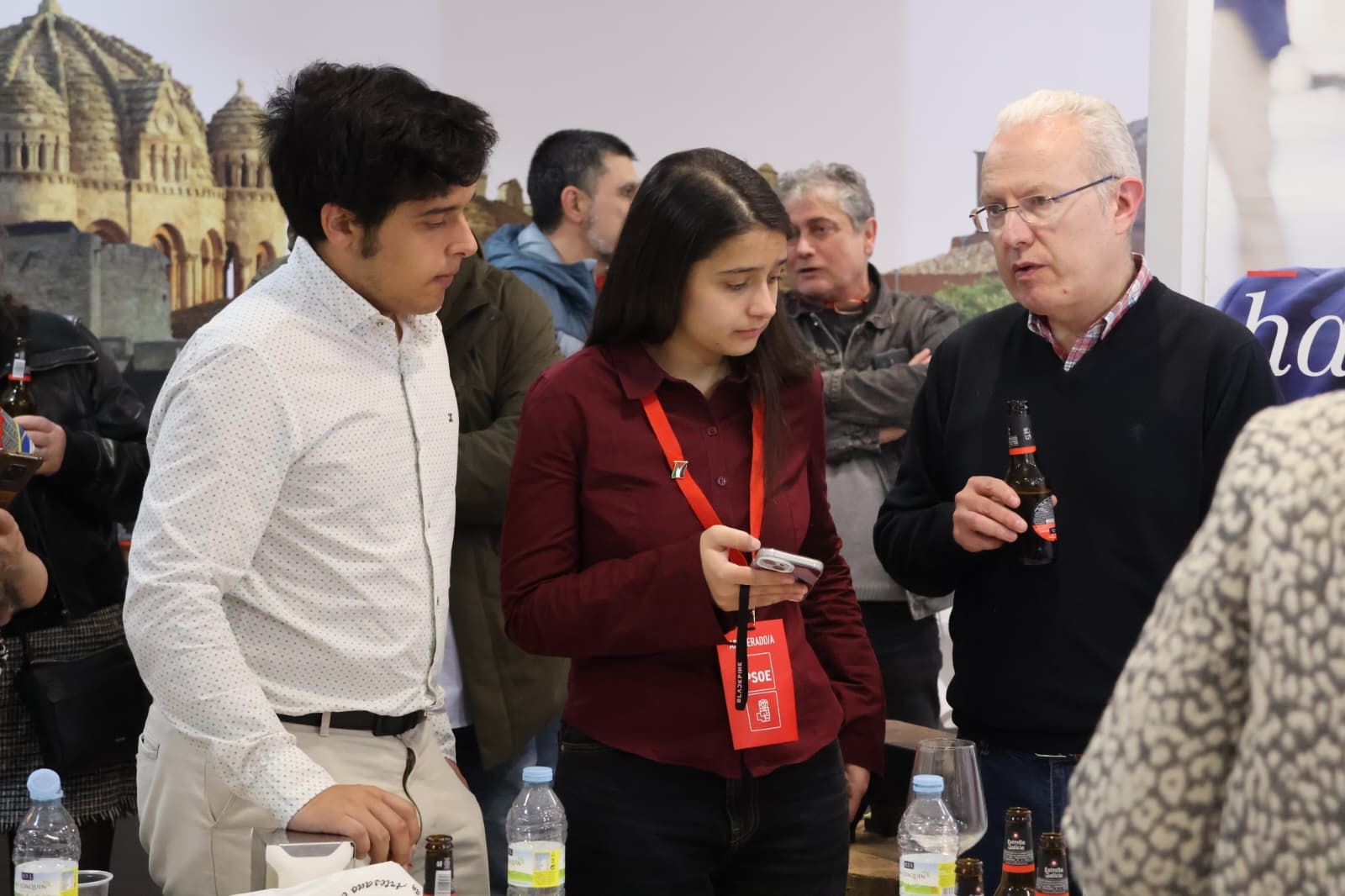 Noeche electoral en la sede del PSOE en Zamora