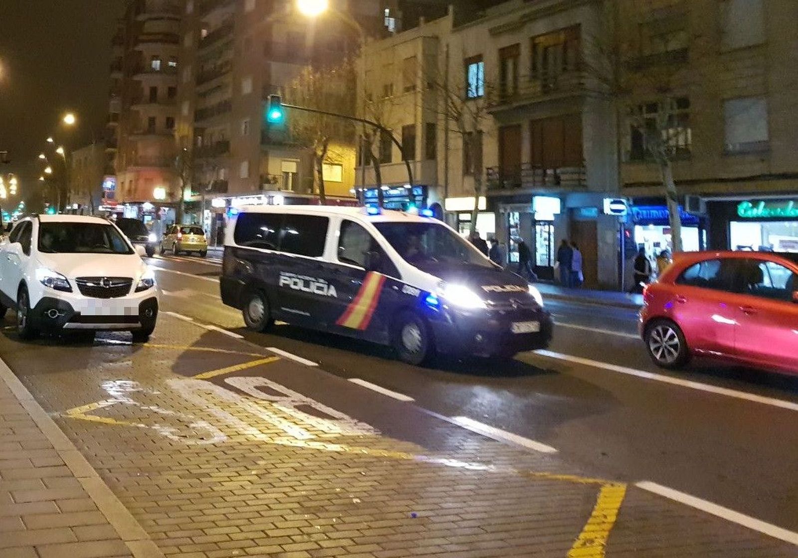 Policía Nacional Corte Inglés