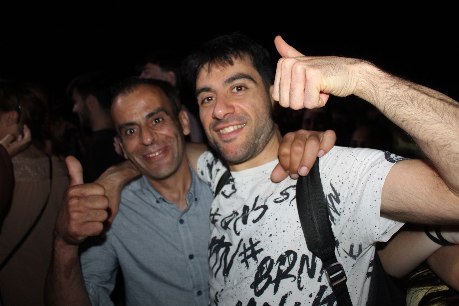 Salamanca de noche, sábado 30 de agosto