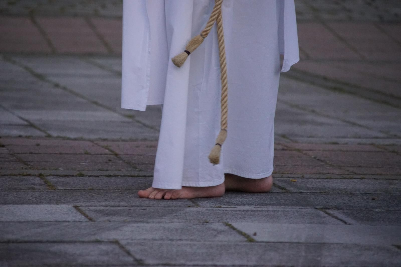 María Nuestra Madre y el Cristo del Amor y de la Paz en la procesión de la Semana Santa 2026 en Salamanca