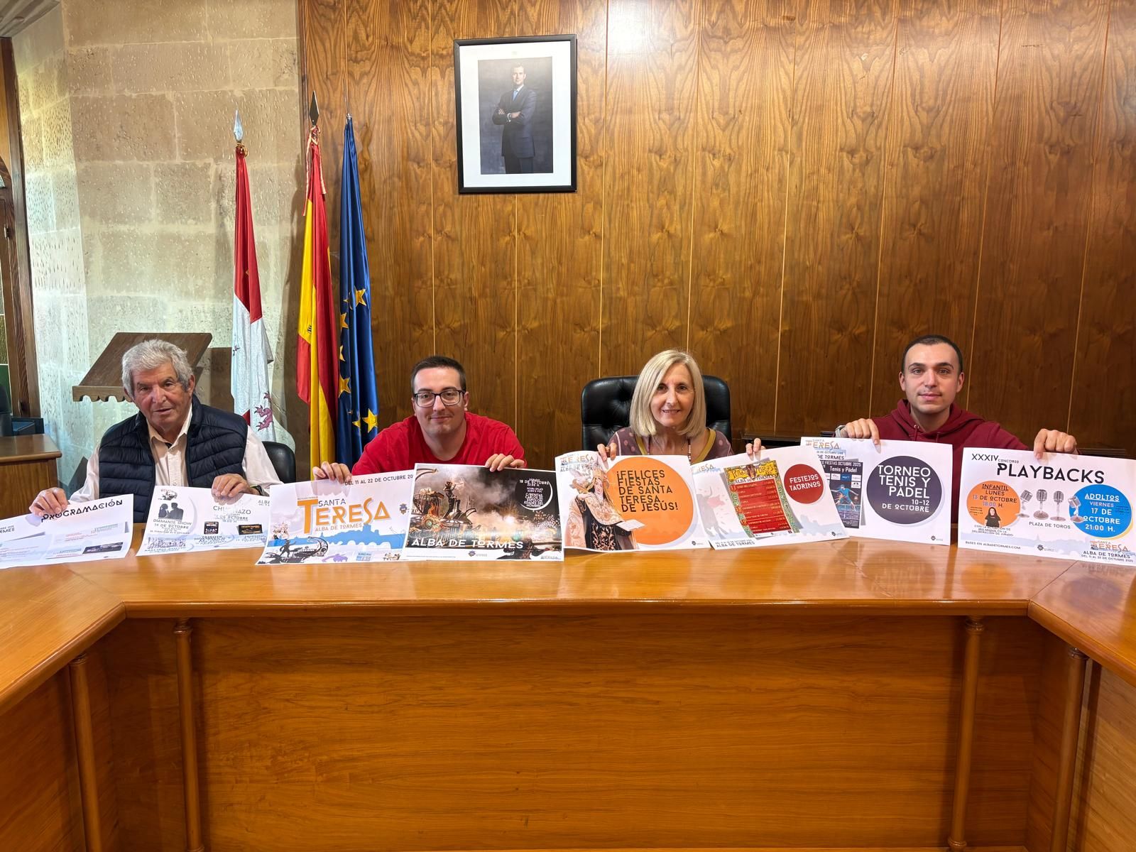 Alba de Tormes presenta una completa programación para las Fiestas de Santa Teresa 2025