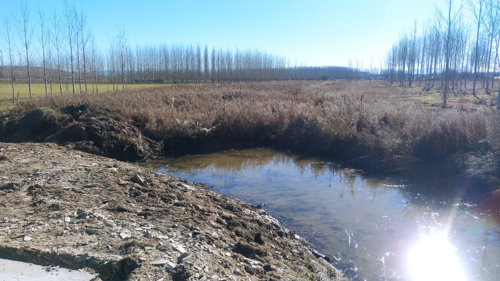 Laguna de la Dehesa en Alba de Tormes