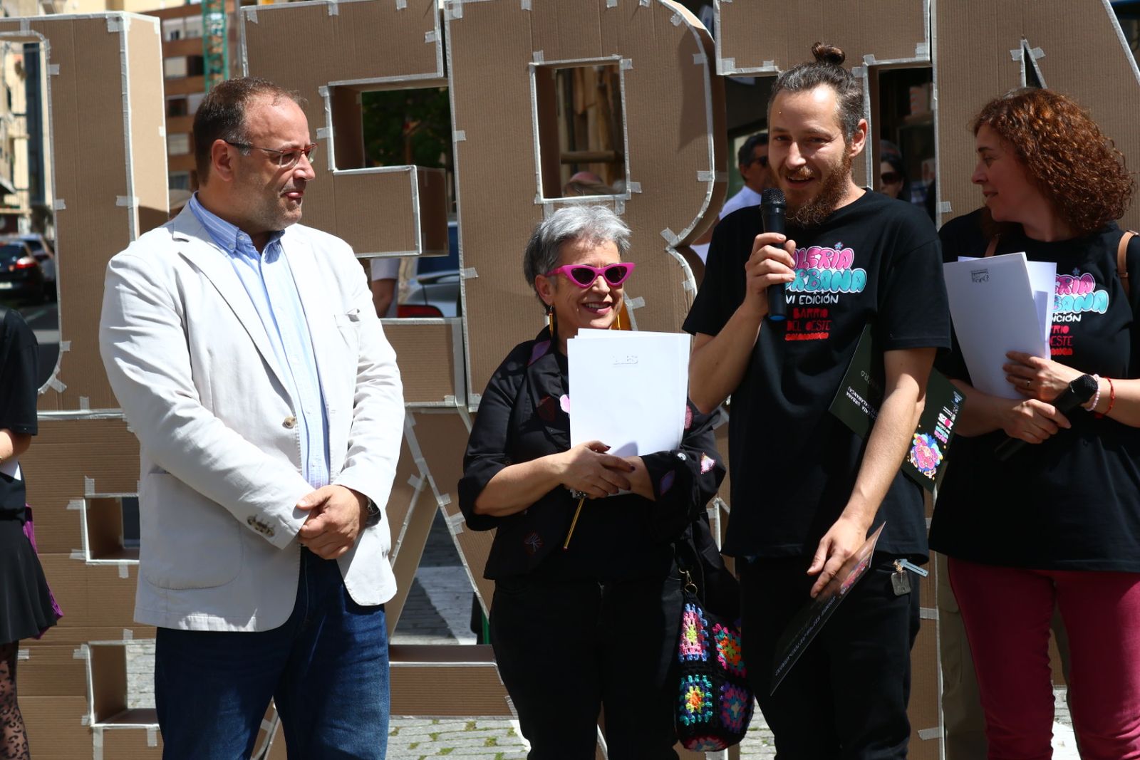 Entrega de premios de la XVI Galería Urbana del Barrio del Oeste