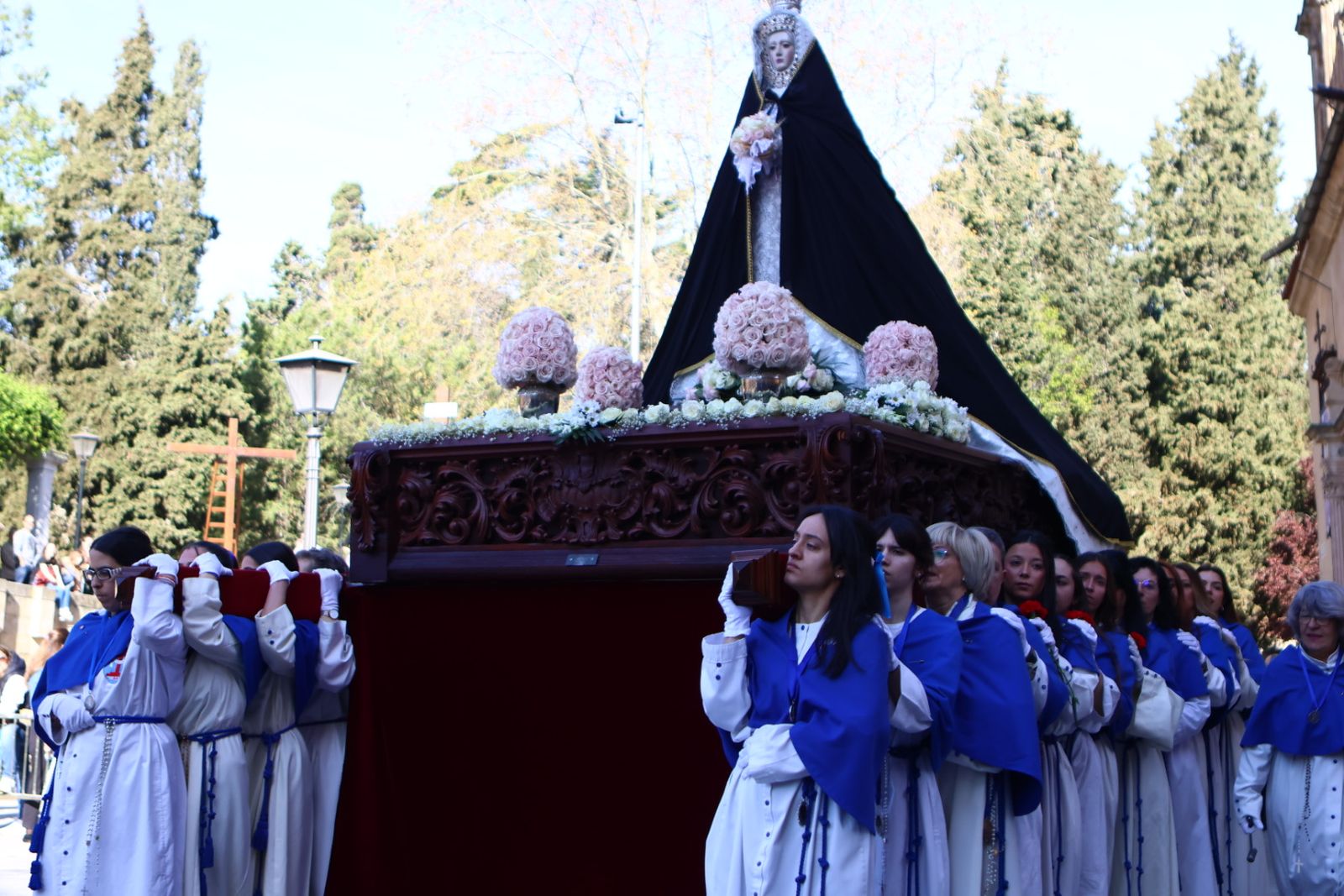 Procesión de Nuestra Señora de la Alegría en Salamanca