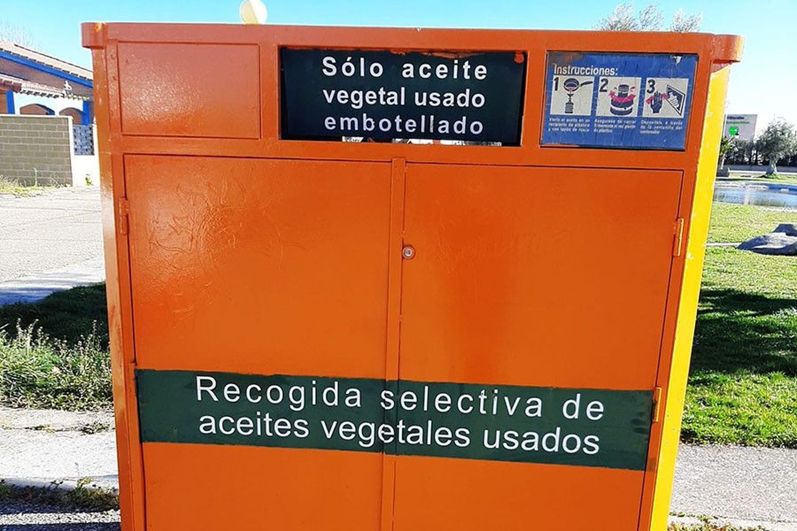 Contenedor de aceite