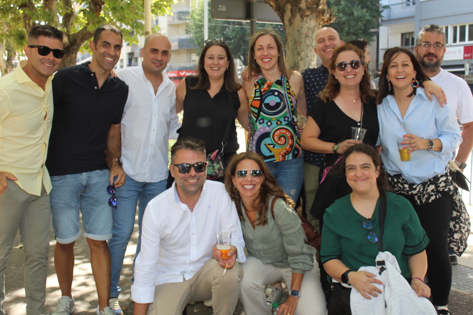 Ambiente en la Feria de Día en el mediodía de este sábado