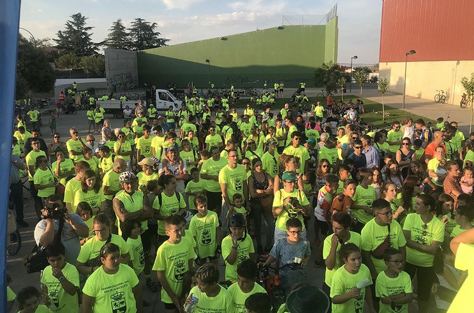 Día de la Bici en Morales del Vino. Archivo.