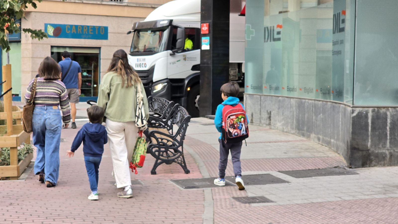 Vuelta al cole en Salamanca capital